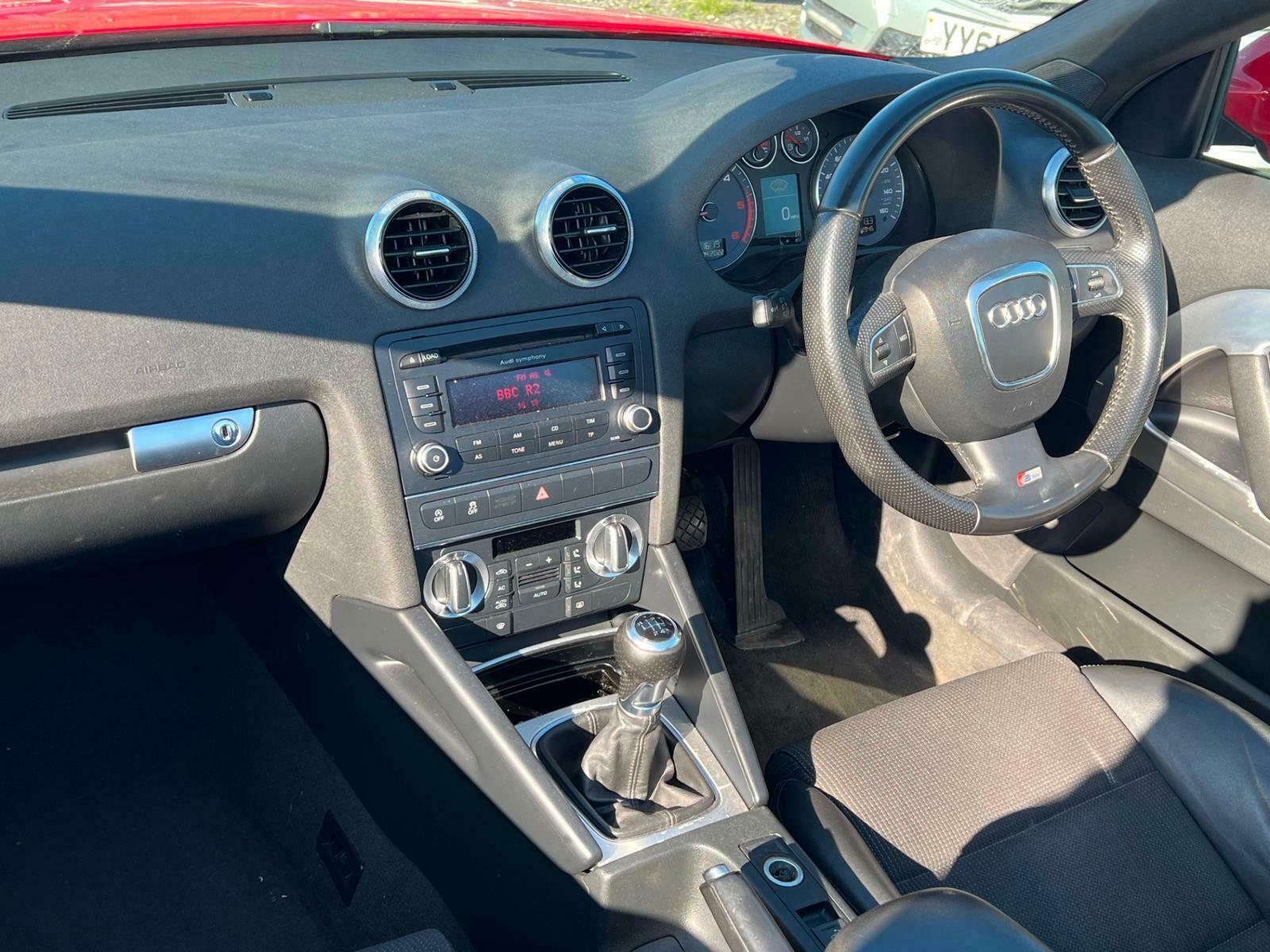 2011 Audi A3 Cabriolet 1.6 TDI S line Convertible 2dr Diesel Manual Euro 5 (s/s) (105 ps)
