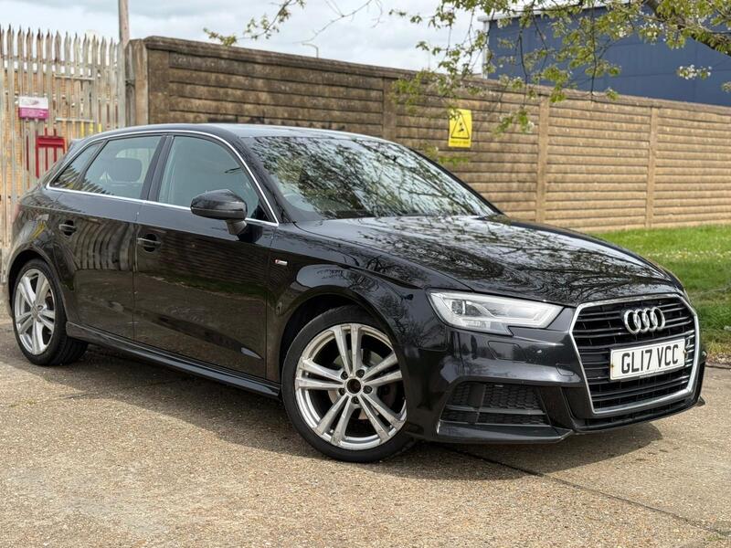 2017 Audi A3 2.0 TDI S line Sportback S Tronic Auto 6Spd Euro 6 (s/s) 5dr